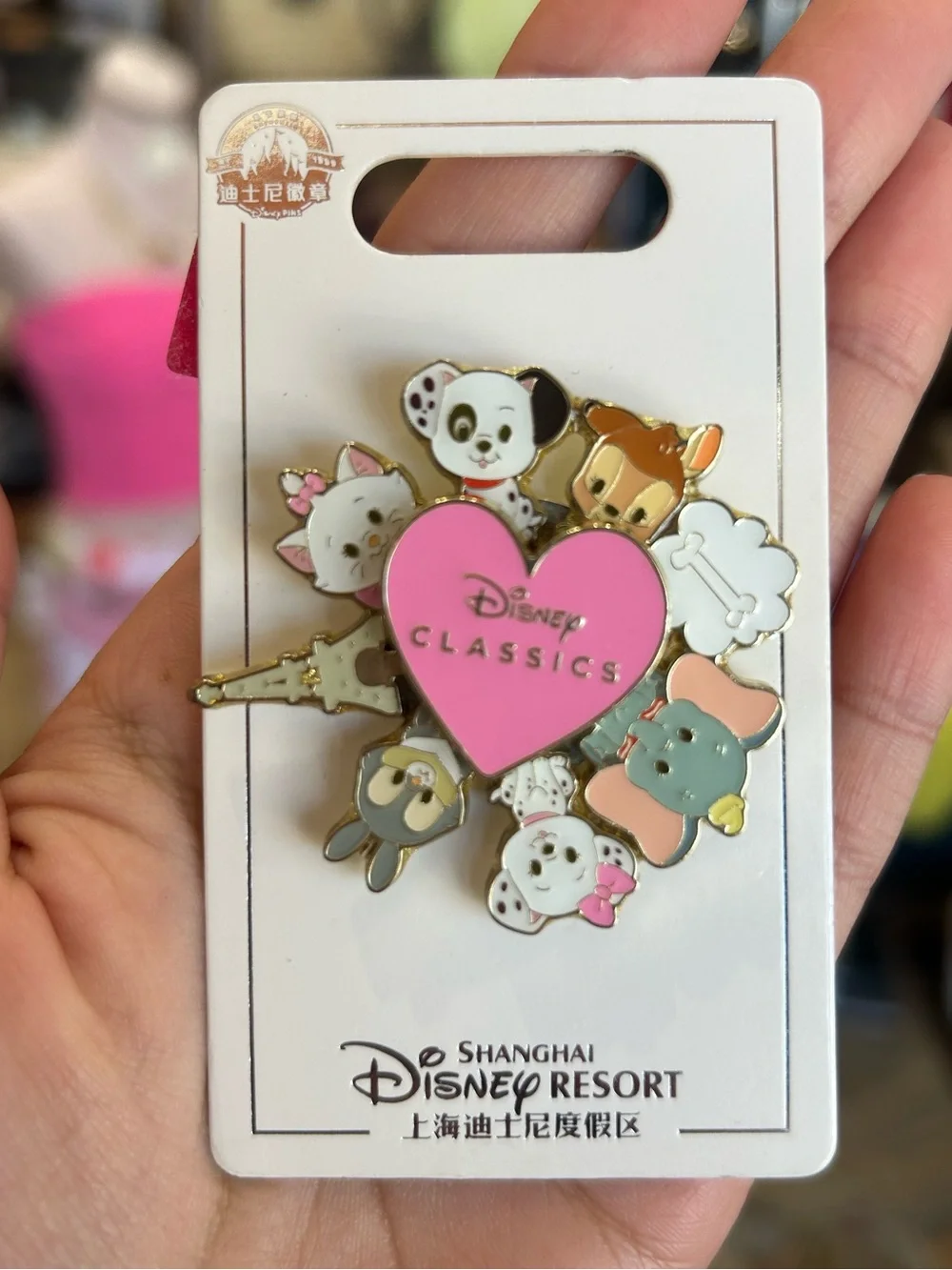 Disney Classics Character Pin from Shanghai Disney Resort